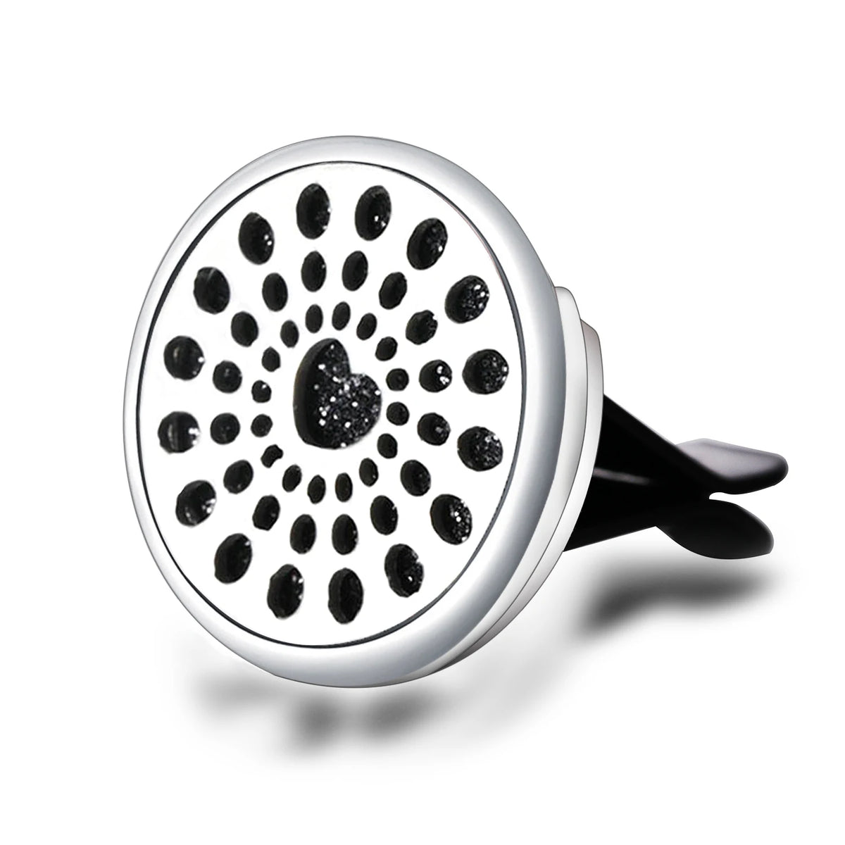 Diffuseur de parfum voiture médaillon en acier inoxydable – motif 18