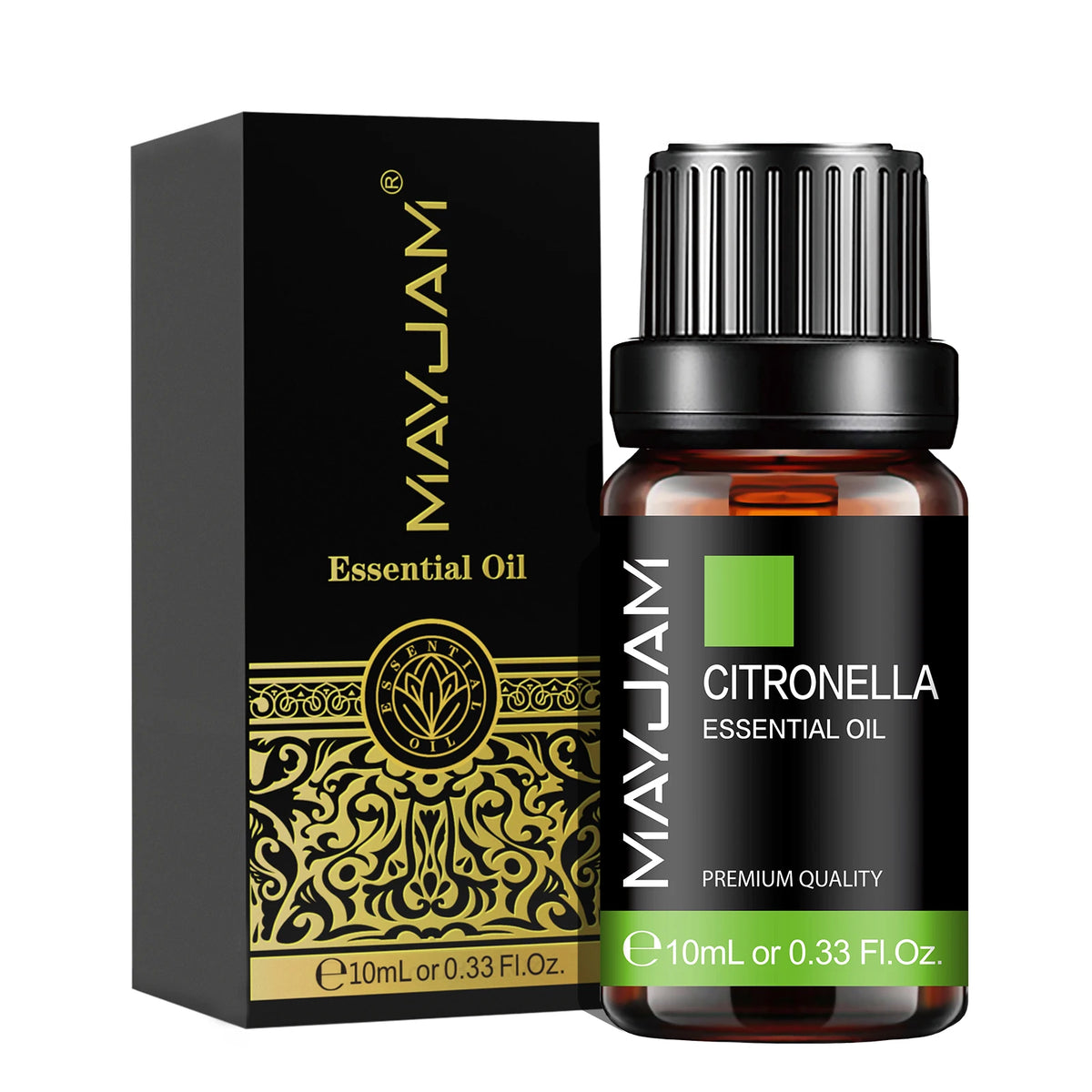 Huile Essentielle 10 ml pour Diffuseur Voiture – 37 Parfums au Choix