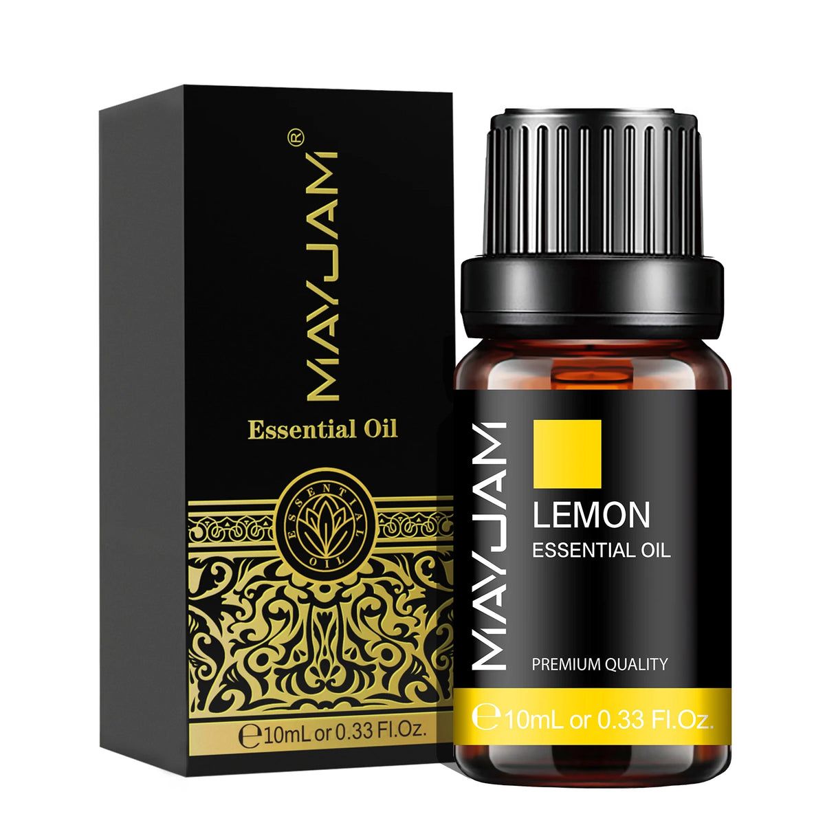 Huile Essentielle 10 ml pour Diffuseur Voiture – 37 Parfums au Choix
