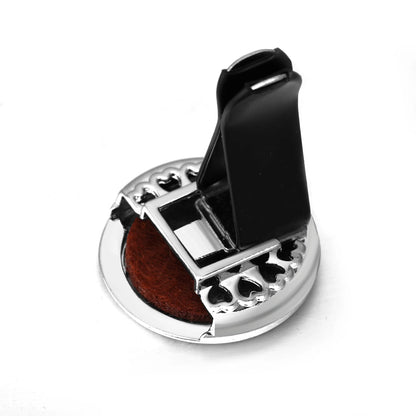 Diffuseur de parfum voiture médaillon en acier inoxydable – motif 5
