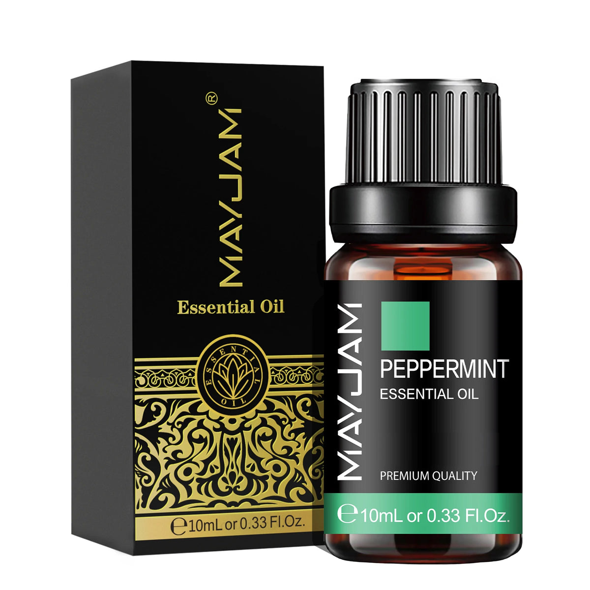 Huile Essentielle 10 ml pour Diffuseur Voiture – 37 Parfums au Choix