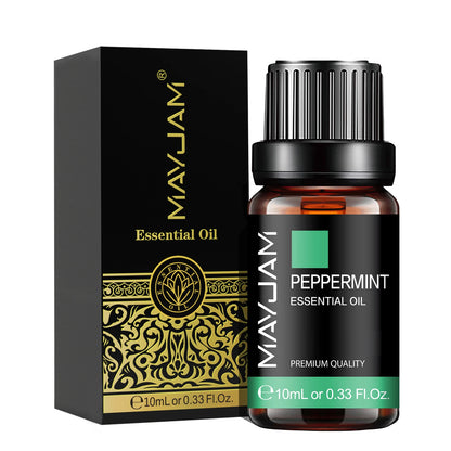 Huile Essentielle 10 ml pour Diffuseur Voiture – 37 Parfums au Choix